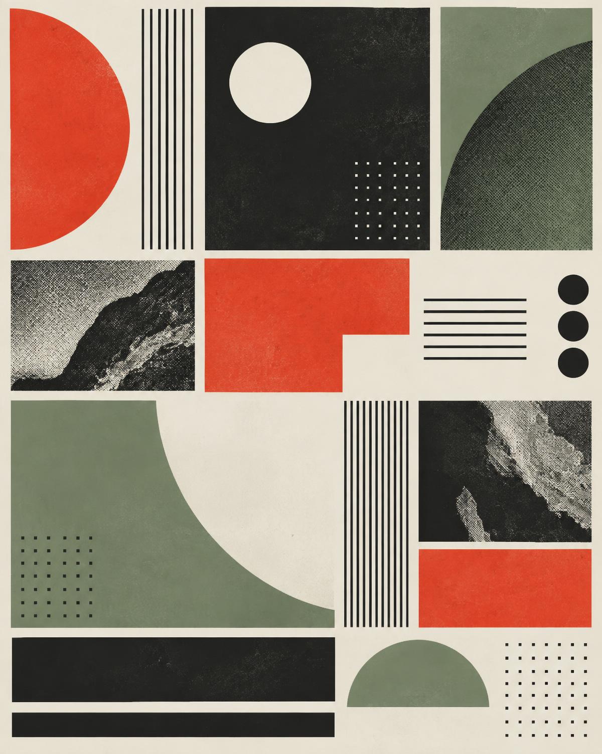 Geometric interface rhythm experiment